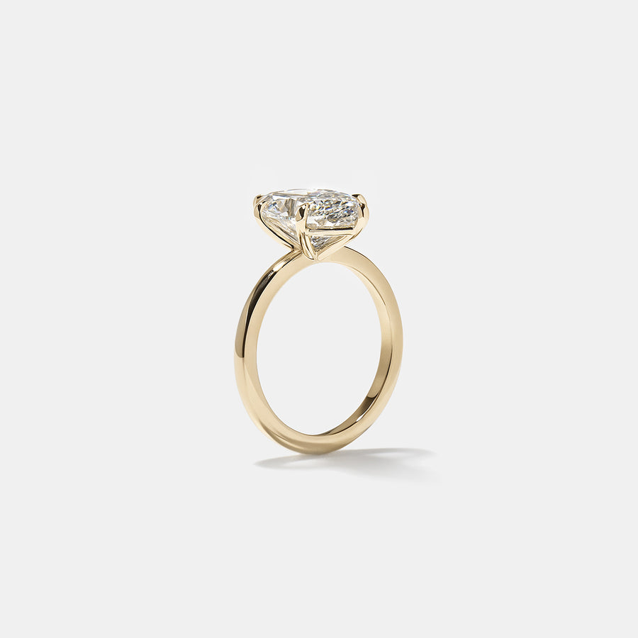 2.0- 4.02 CT Marquise Lab Grown Diamond Solitaire Engagement Ring