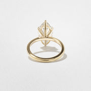 2.0- 4.02 CT Marquise Lab Grown Diamond Solitaire Engagement Ring