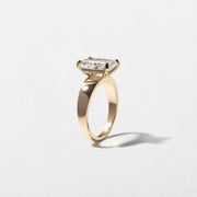 1.0-  3.10 CT Radiant Lab Grown Diamond Solitaire Engagement Ring