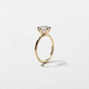 1.0- 3.0 CT Pear Lab Grown Diamond Solitaire Engagement Ring