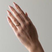 Unique Curved Style Wedding Band