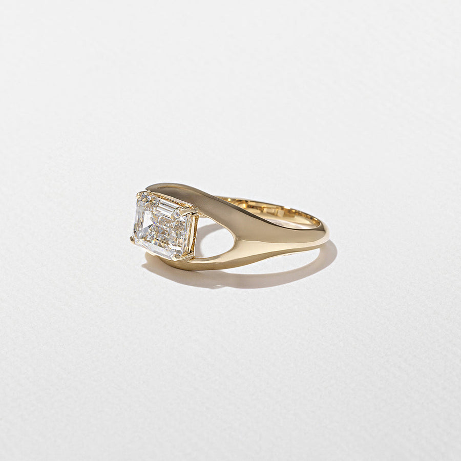 3.0 CT Emerald Moissanite Solitaire Style Engagement Ring- Specially Reserved for Tatum