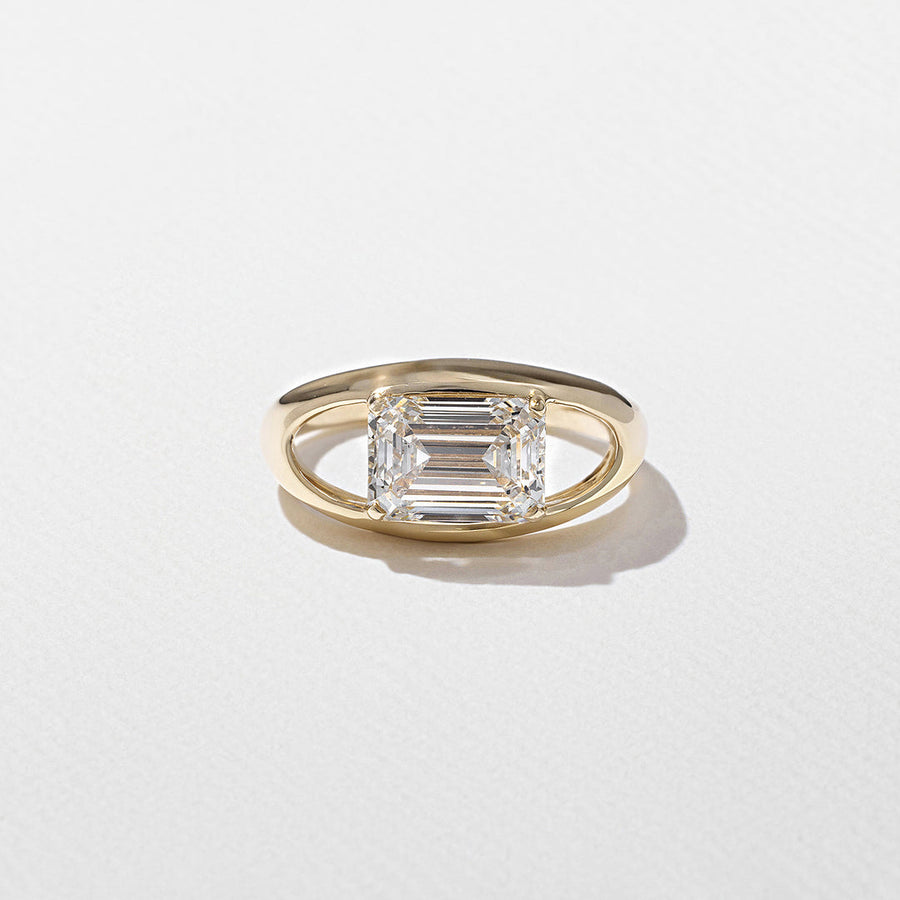 3.0 CT Emerald Moissanite Solitaire Style Engagement Ring- Specially Reserved for Tatum