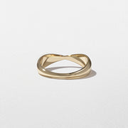 Unique Twisted Style Wedding Band