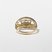 1.0- 3.0 CT Oval Lab Grown Diamond Solitaire Style Engagement Ring