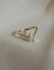 0.50 -1.50 CT Marquise Cut Lab Grown Diamond Solitaire Unique Engagement Ring