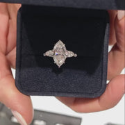 2.80 CT Marquise Cut E/VS1 Lab Grown DIamond Engagement Ring- Specially Reserved for Melissa