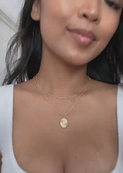 Plain Earrings Gold Hoops