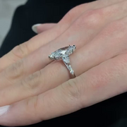 2.80 CT Marquise Cut E/VS1 Lab Grown DIamond Engagement Ring- Specially Reserved for Melissa