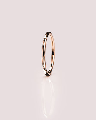 Classic Plain Gold Wedding Band - Barbara Maison 