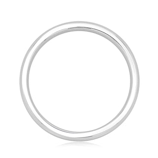 Brushed Finish Classic Men's Wedding Band - Barbara Maison 