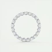 2.1 CT Round Full Eternity CVD EF/VVS Diamond Wedding Band - Barbara Maison 