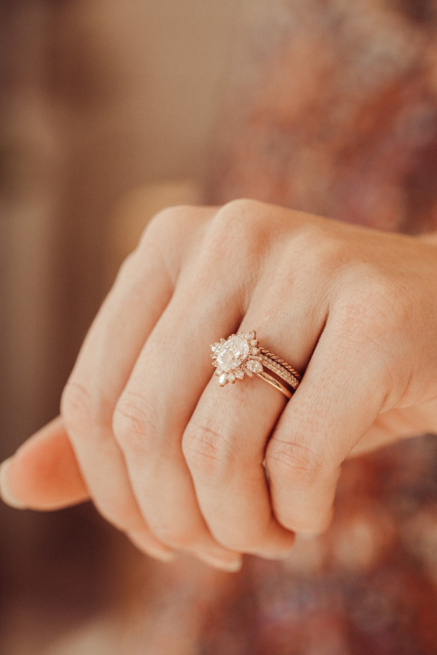 0.24 TCW Round Cut Half Eternity Moissanite Wedding Band - Barbara Maison 