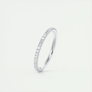 0.36 CT Round EF- VVS Diamond Full Eternity Wedding Band