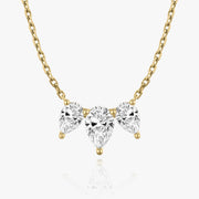 2.0 TC Pear CVD F/VS Diamond Necklace - Barbara Maison 