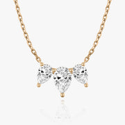 2.0 TC Pear CVD F/VS Diamond Necklace - Barbara Maison 