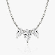 2.0 TC Pear CVD F/VS Diamond Necklace - Barbara Maison 