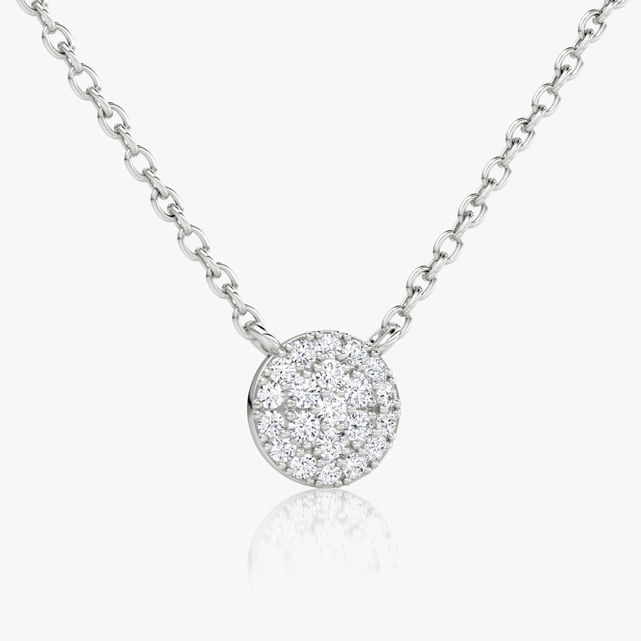 CVD F/VS Diamond Necklace
