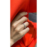 0.75ct Round EF- VVS Diamond Half Eternity Stackable Wedding Band