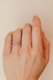 0.17 Milgrain Style Moissanite Wedding Band