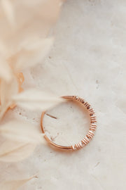 0.49 TCW Baguette & Round Multi Stone Moissanite Wedding Band - Barbara Maison 