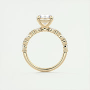 2 CT Round Solitaire CVD F/VS1 Diamond Engagement Ring - Barbara Maison 