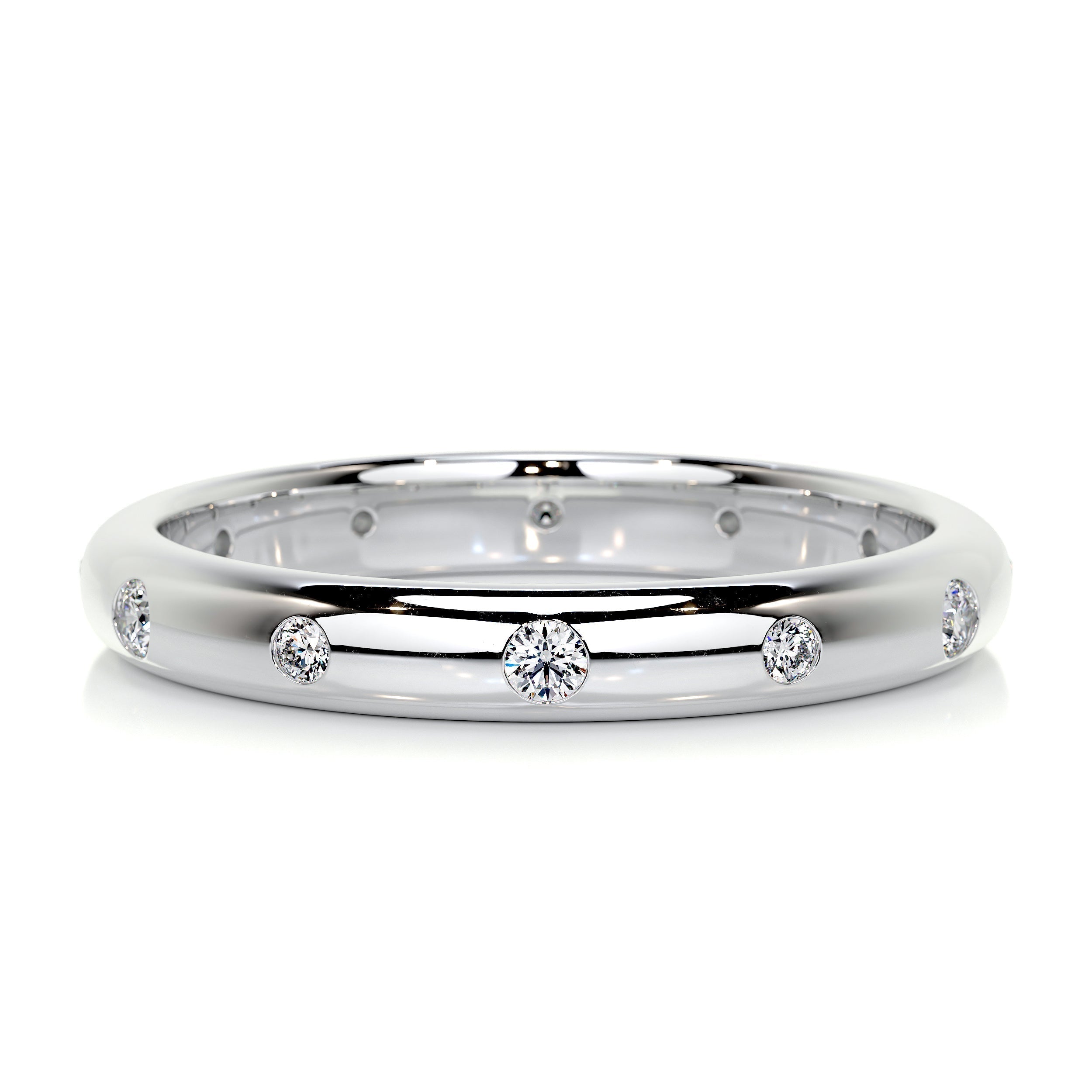 0.18 Setting CVD EF/VVS Diamond Wedding Band