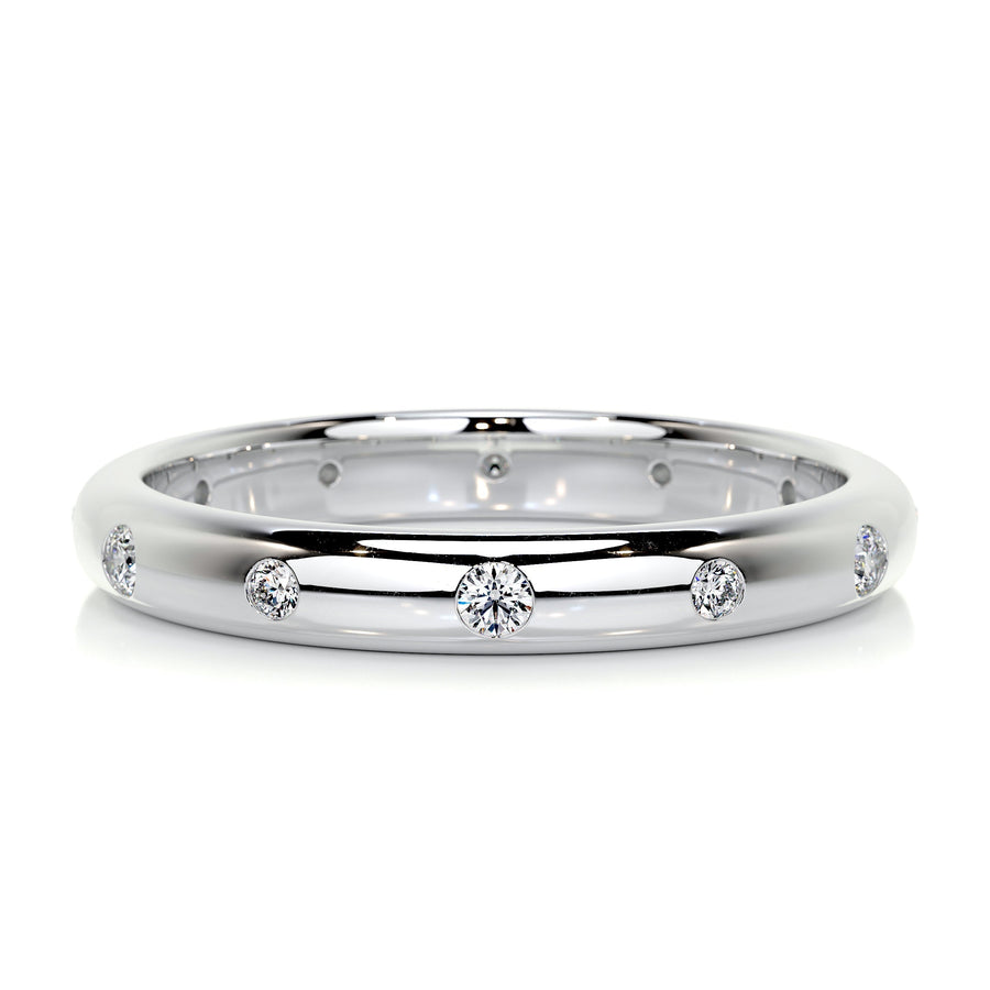0.18 Setting CVD EF/VVS Diamond Wedding Band