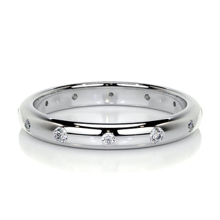 0.18 Setting CVD EF/VVS Diamond Wedding Band