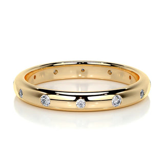 0.18 Setting CVD EF/VVS Diamond Wedding Band