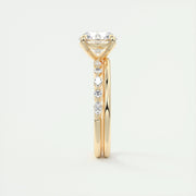 2 CT Round Solitaire CVD F/VS1 Diamond Engagement Ring - Barbara Maison 