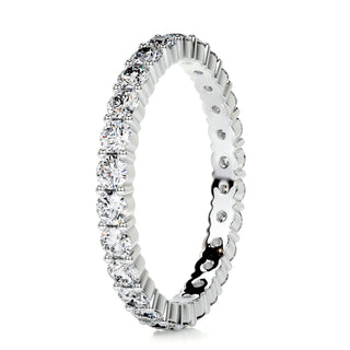 0.9ct Round EF- VVS Diamond Stackable Wedding Band