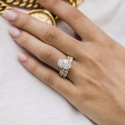 6.70 CT Elongated Oval Cut Solitaire Moissanite Engagement Ring - Barbara Maison 