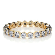 1ct Round EF- VVS Diamond Stackable Wedding Band