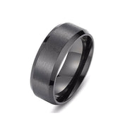 Brushed Finish Classic Wedding Band For Men - Barbara Maison 