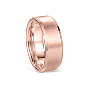 Brushed Finish Classic Wedding Band For Men - Barbara Maison 