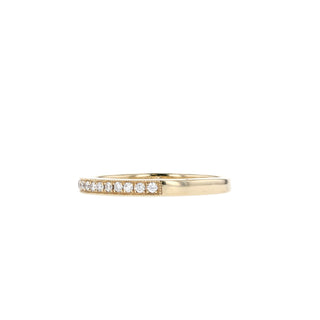 0.15 Half Eternity Moissanite Wedding Band