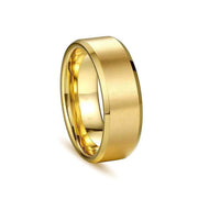 Brushed Finish Classic Wedding Band For Men - Barbara Maison 