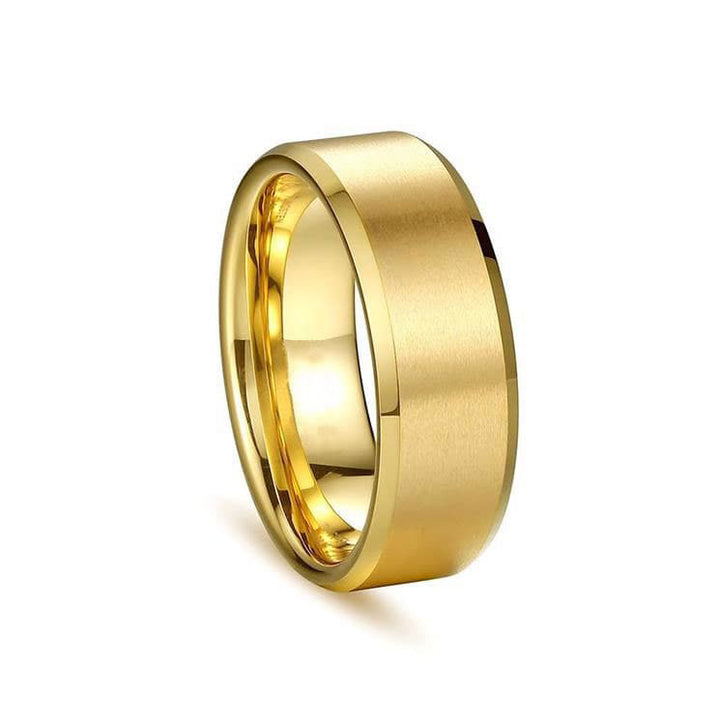 Brushed Finish Classic Wedding Band For Men - Barbara Maison 
