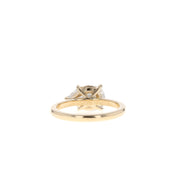1.93 CT Pear Solitaire Style Moissanite Engagement Ring - Barbara Maison 