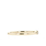 Baguette and Three Stone Thin Wedding Band