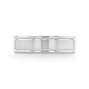 Brushed Finish Classic Men's Wedding Band - Barbara Maison 