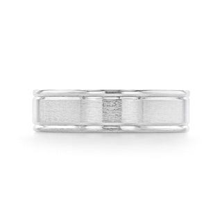 Brushed Finish Classic Men's Wedding Band - Barbara Maison 