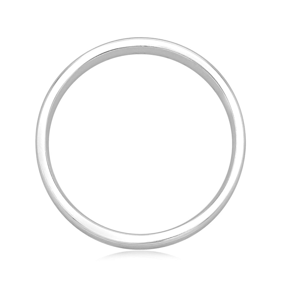 Brushed Finish Classic Men's Wedding Band - Barbara Maison 