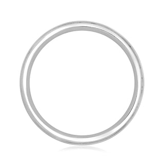 Brushed Finish Classic Men's Wedding Band - Barbara Maison 