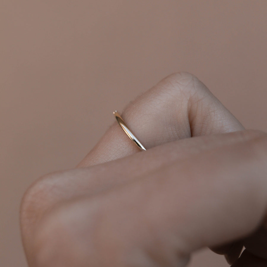 Half Eternity Moissanite Wedding Band