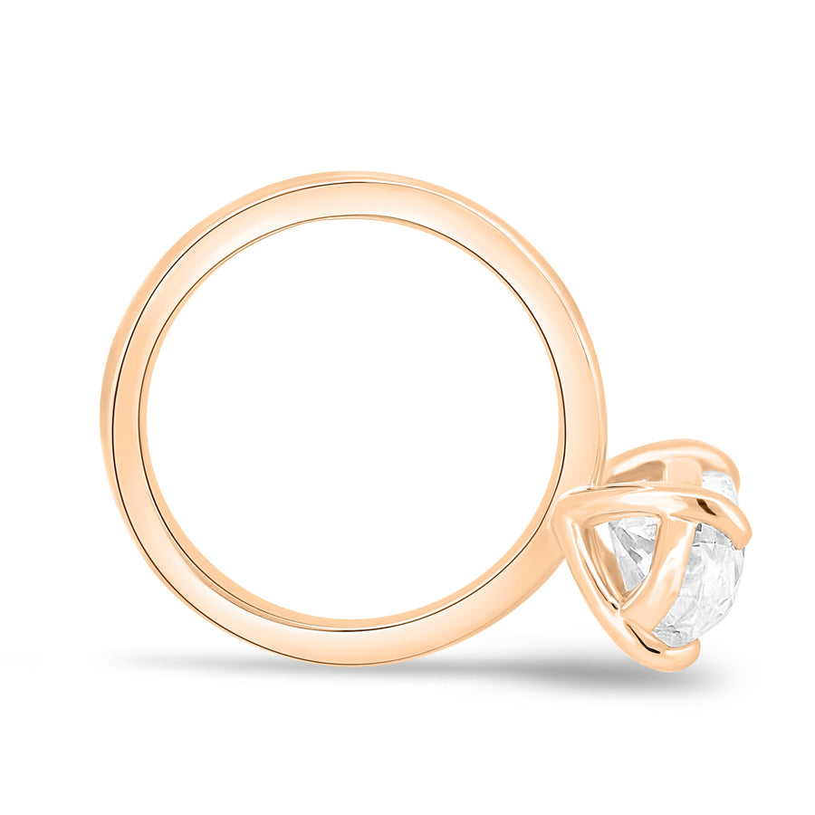 1.50 CT Marquise Solitaire CVD F/VS1 Diamond Engagement Ring - Barbara Maison 