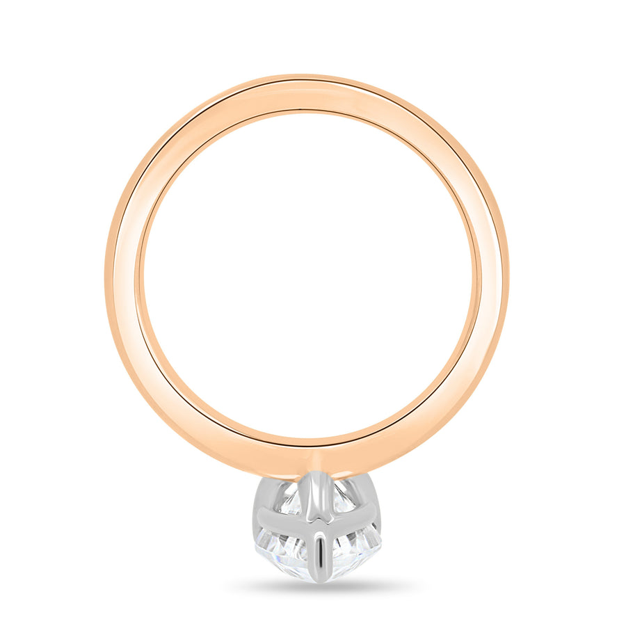 1.80 CT Pear Solitaire CVD E/VS1 Diamond Engagement Ring - Barbara Maison 