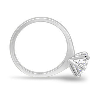 1.83 CT Round Cut Solitaire G/VS2 Lab Grown Diamond Engagement Ring - Barbara Maison 