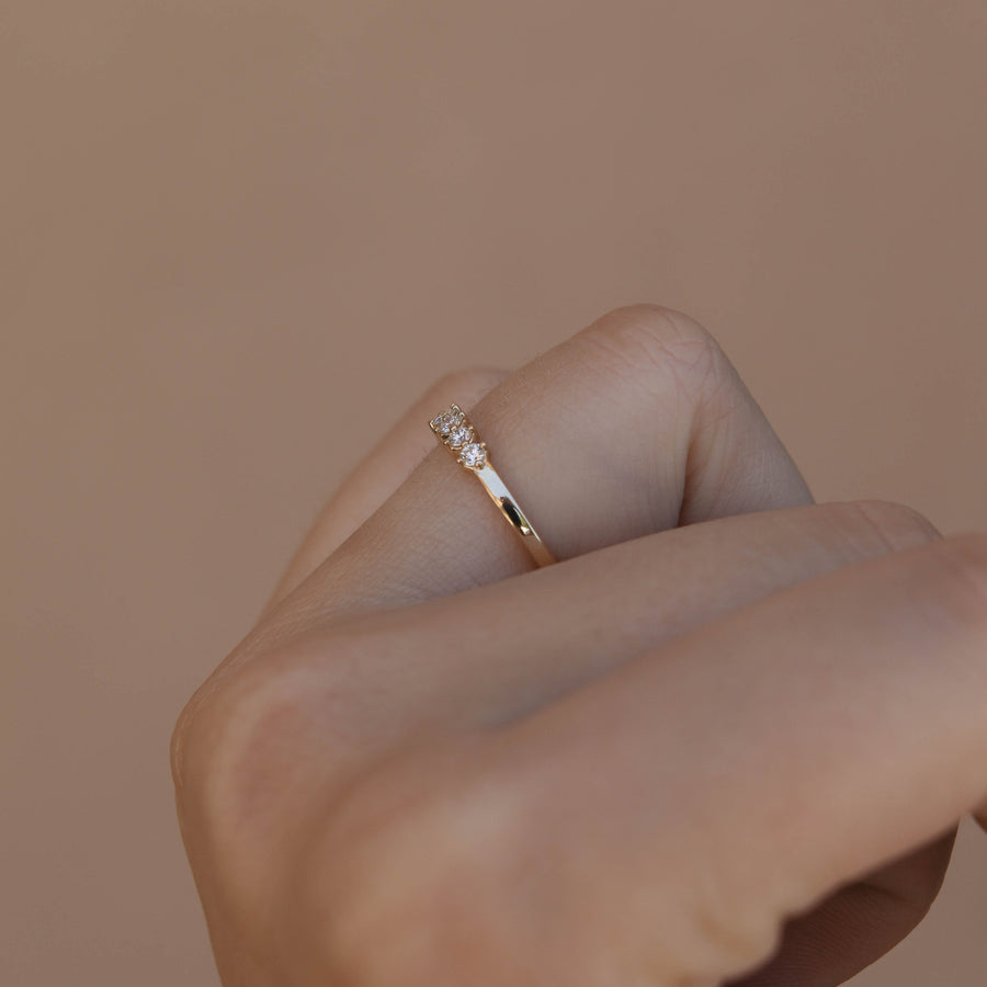 0.21 Half Eternity Moissanite Wedding Band